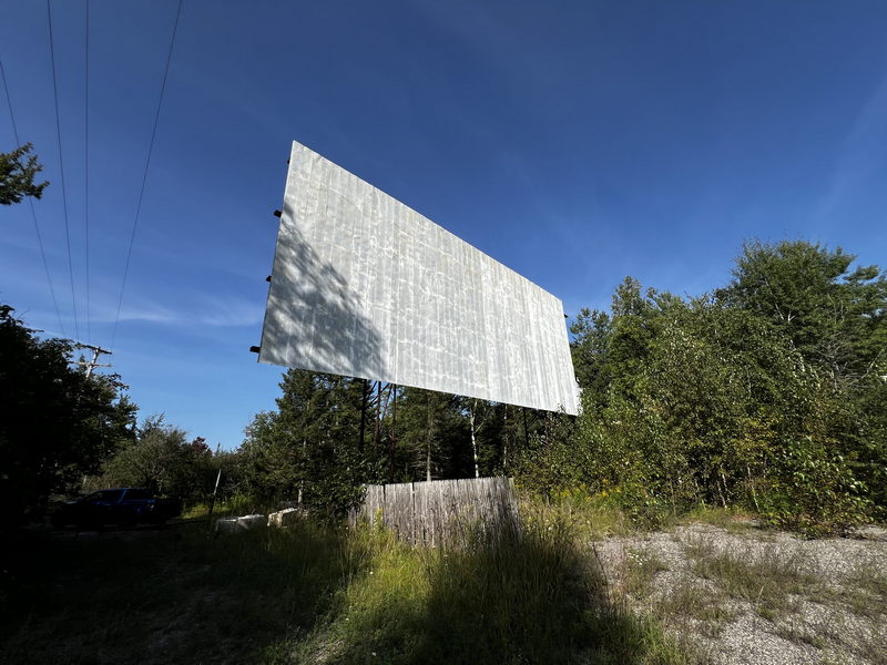 Northwoods Drive-In Theatre - Aug 21 2024 (newer photo)